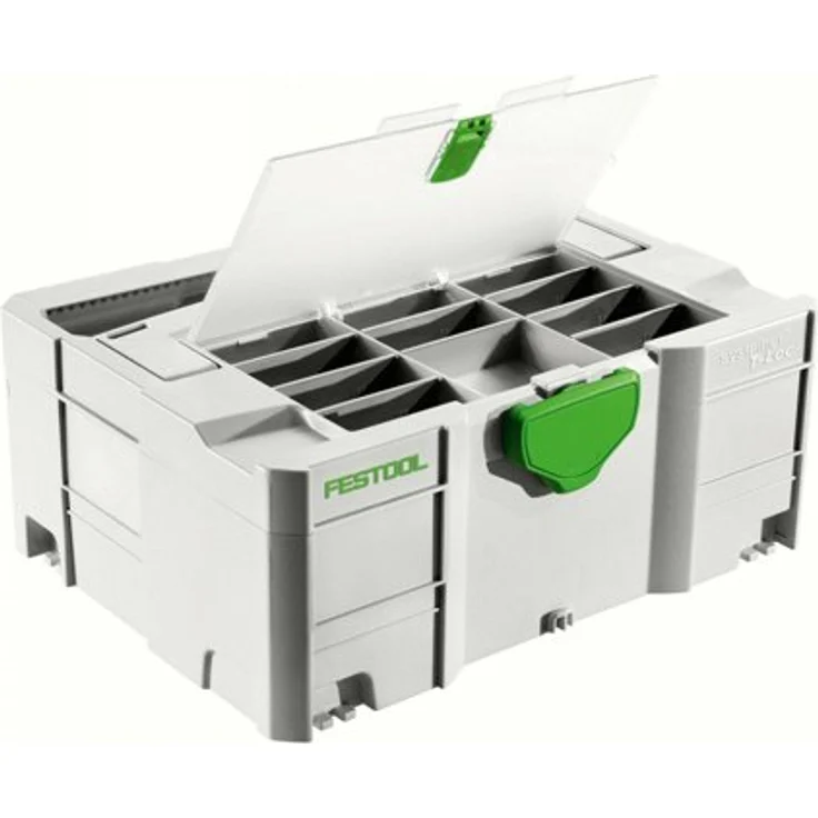 Festool SYSTAINER T-LOC DF SYS 3 TL-DF 498390 inkl. Abdeckung für Beschriftungsfeld, aus Kunststoff – Bild 1