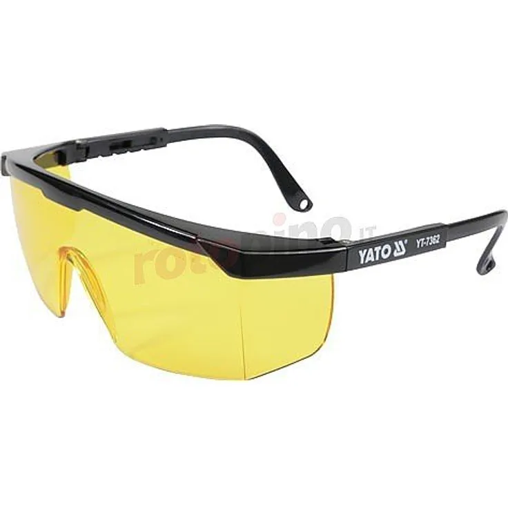 SAFETY GLASSES YELLOW
