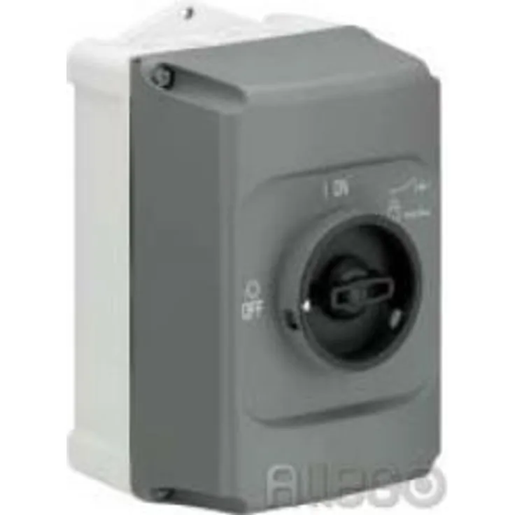 ABB IB132-G 1SAM201911R1010 Isolierstoffgehäuse grau-schwarz Normalausführung IP65, 3fac