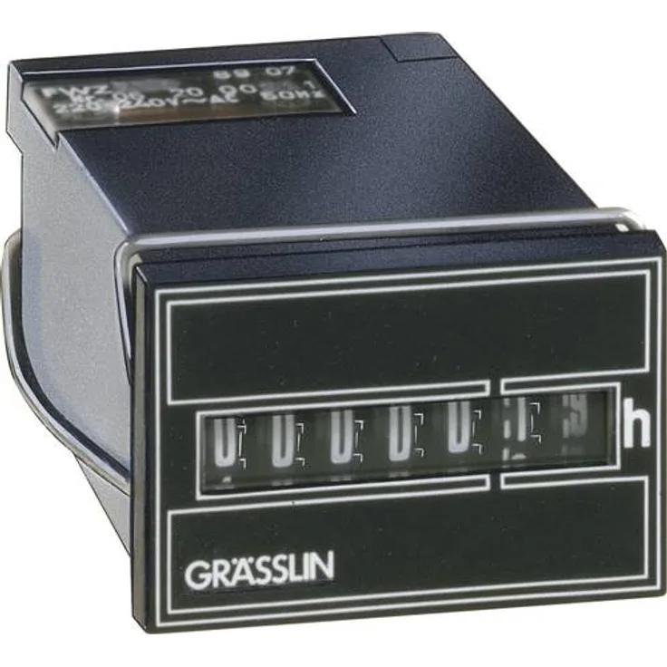 Grässlin TAXXO 612 AC 220-240V 50Hz Betriebsstundenzähler