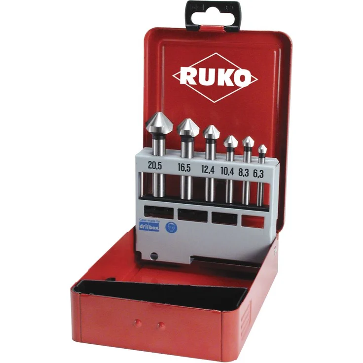 Ruko 102152E Kegel- und Entgratsenker-Satz DIN 335 Form C 90° HSSE-Co 5 - Preisvergleich