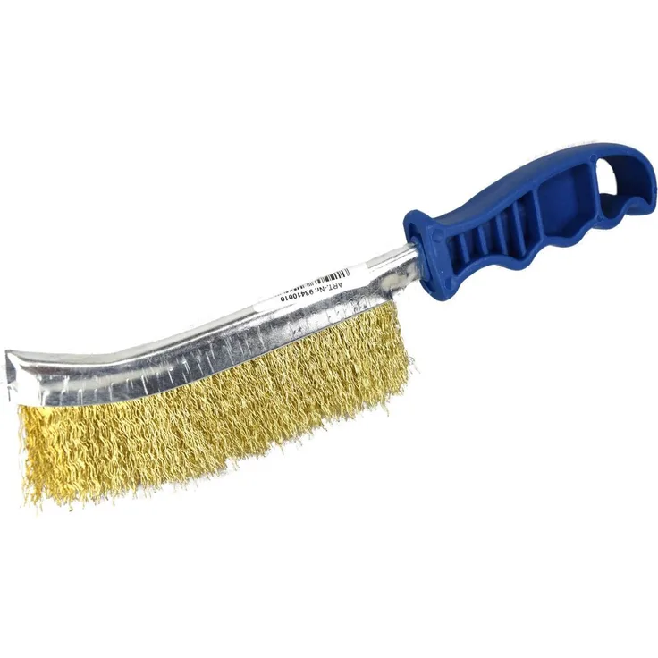 Drahtbürste 25cm 1Stück Messing Handdrahtbürste Bremssattelbürste Grillbürste
