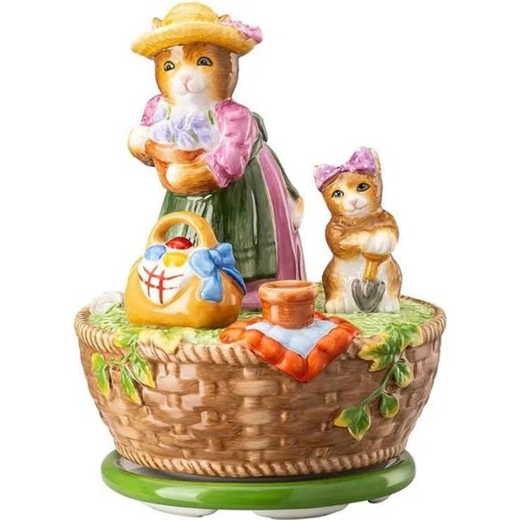 Hutschenreuther Dekofigur »Spieluhr Ostern limitiert Gartenarbeit« (1 Stück), Sammlerstück
