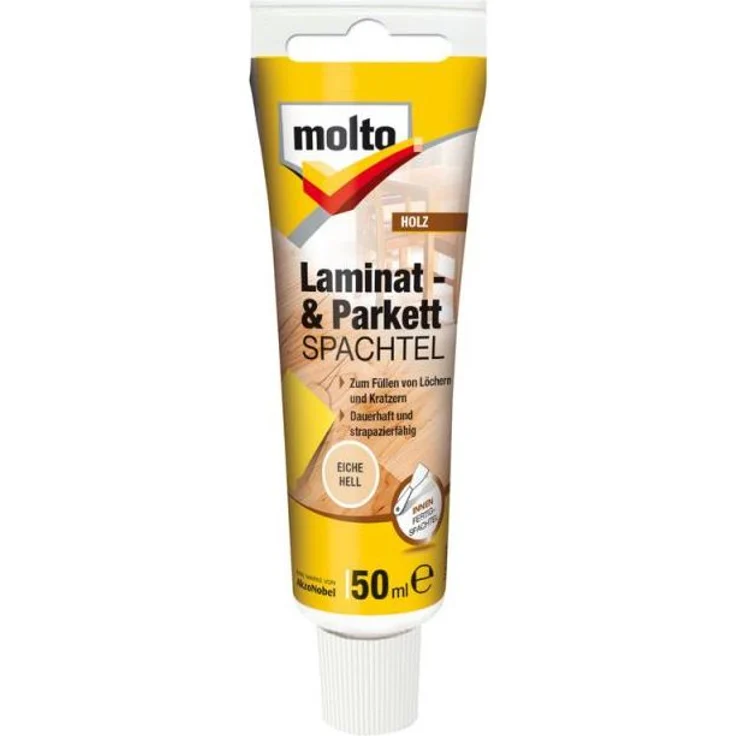 Molto Laminat- & Parkettspachtel Eiche hell 50 ml