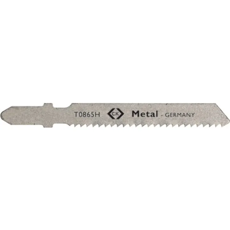 C.K T0865H Stichsägeblätter (5-er Pack) - Typ H Dickeres Metall, Gerade Schnitte