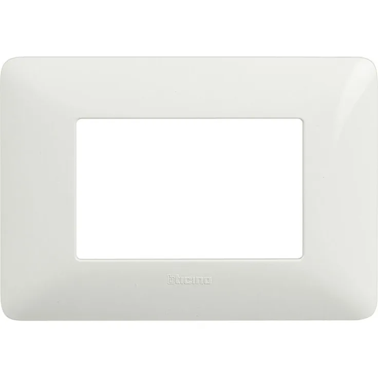 Bticino Matix Abdeckrahmen 3 Module Farbe Weiß AM4803BBN