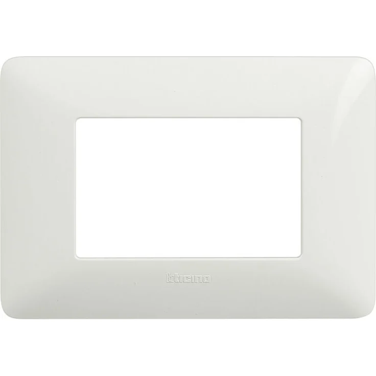 Bticino Matix Abdeckrahmen 3 Module Farbe Weiß AM4803BBN – Bild 1