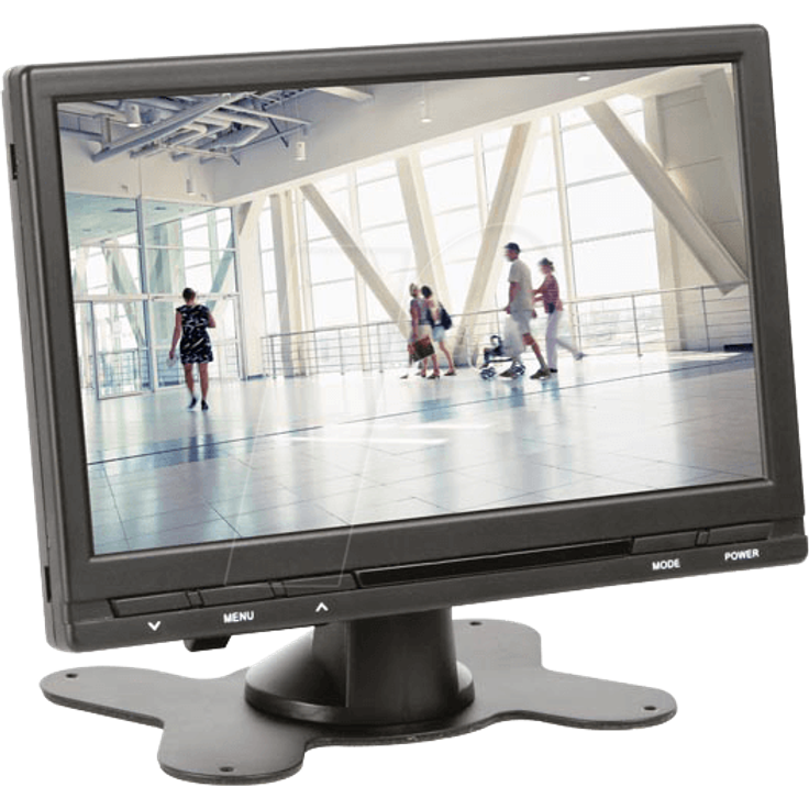 VELLEMAN VEL MON7T1 - Überwachungs-Monitor, 17,80cm (7) (18 cm), TFT - EEK A (MON7T1)
