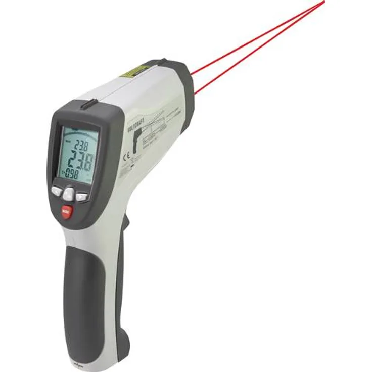 VOLTCRAFT IR 2201-50D USB Infrarot-Thermometer Optik 50:1 -50 bis 2200°C Pyrometer