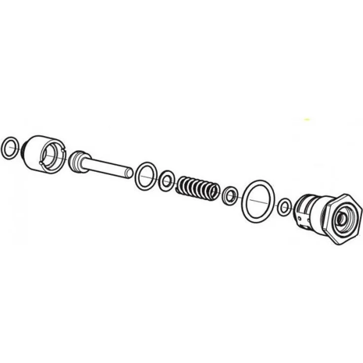 Nilfisk Original 128501513 START-STOP VALVE D.2.95 - REV. 2 - NA01