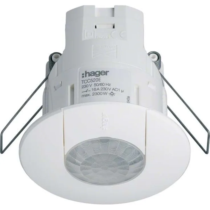 Hager TCC520E KNX Präsenzmelder 1 Kanal ws 1-f. Schaltausgang d7m Erfassung