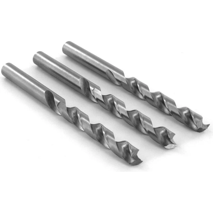 Ent European Norm Tools - ENT 50075 HSS-G Holzspiralbohrer 7,5 mm in der 3er Packung geschliffener HSS Holzbohrer mit Vorschneider