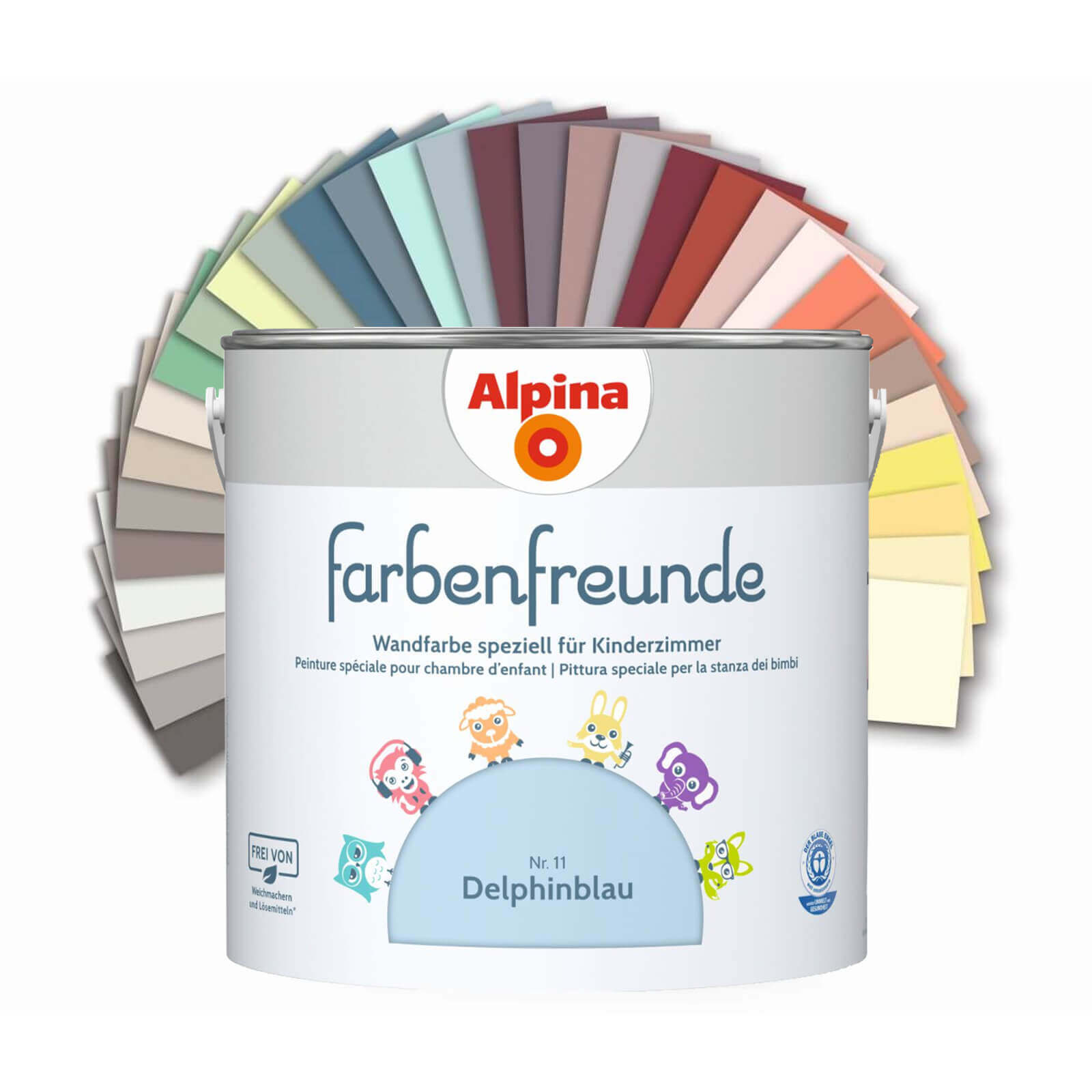 Alpina Farbenfreunde Nr. 08 2,5 l, froschgrün