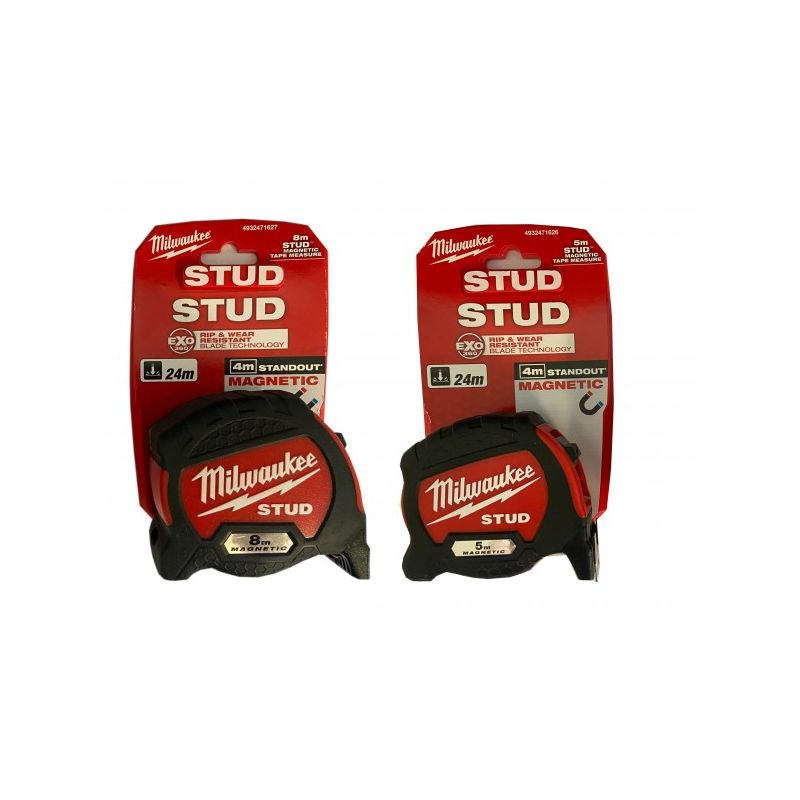 Milwaukee STUD Bandmaß 27mm breit GEN II (Länge frei wählbar)-'4932471626'