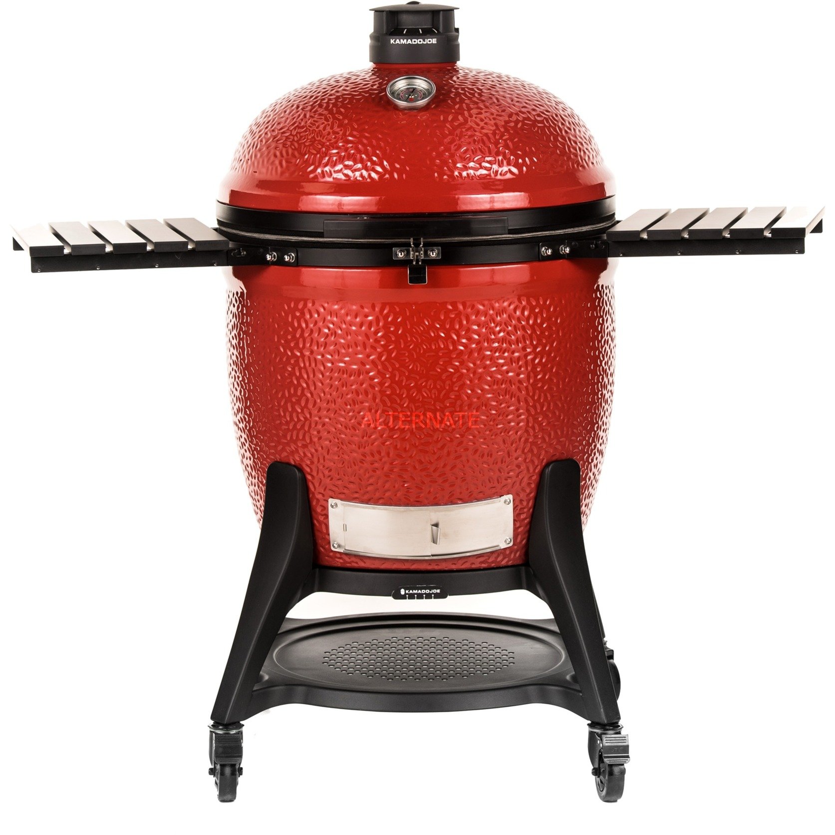 Kamado Joe Big Joe III Grill, rot/schwarz, Ø 61cm