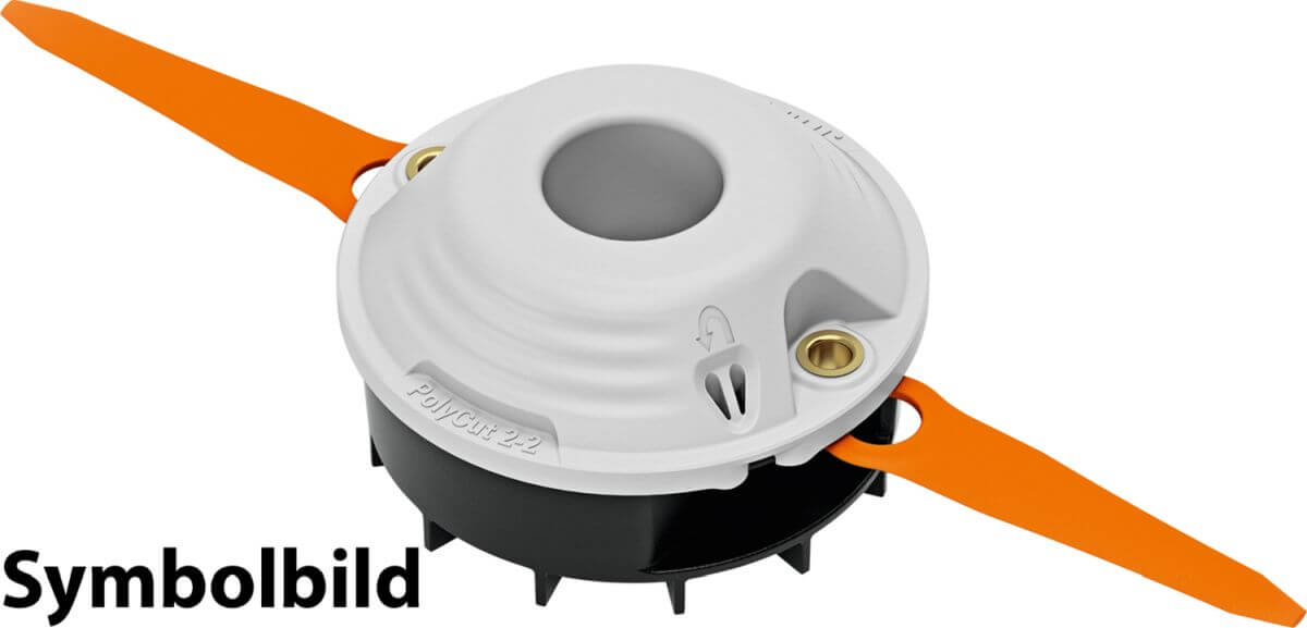 STIHL Mähkopf PolyCut 3-2 | 2 bewegliche Kunststoffmesser | für Elektro-Motor... - STIHL