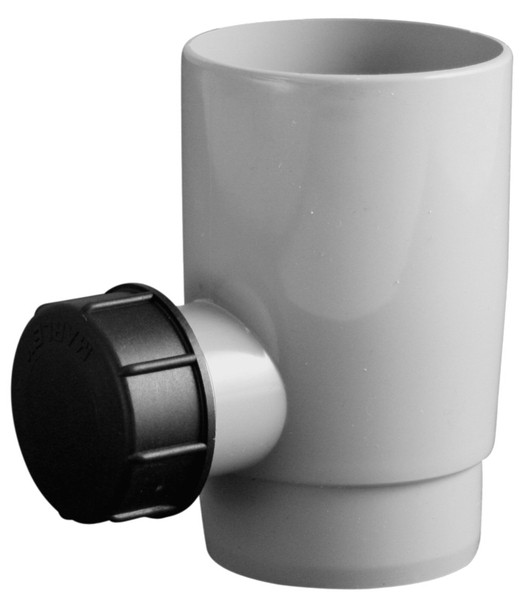 Marley Regensammler NW 53 mm, mit Überlaufstop, grau