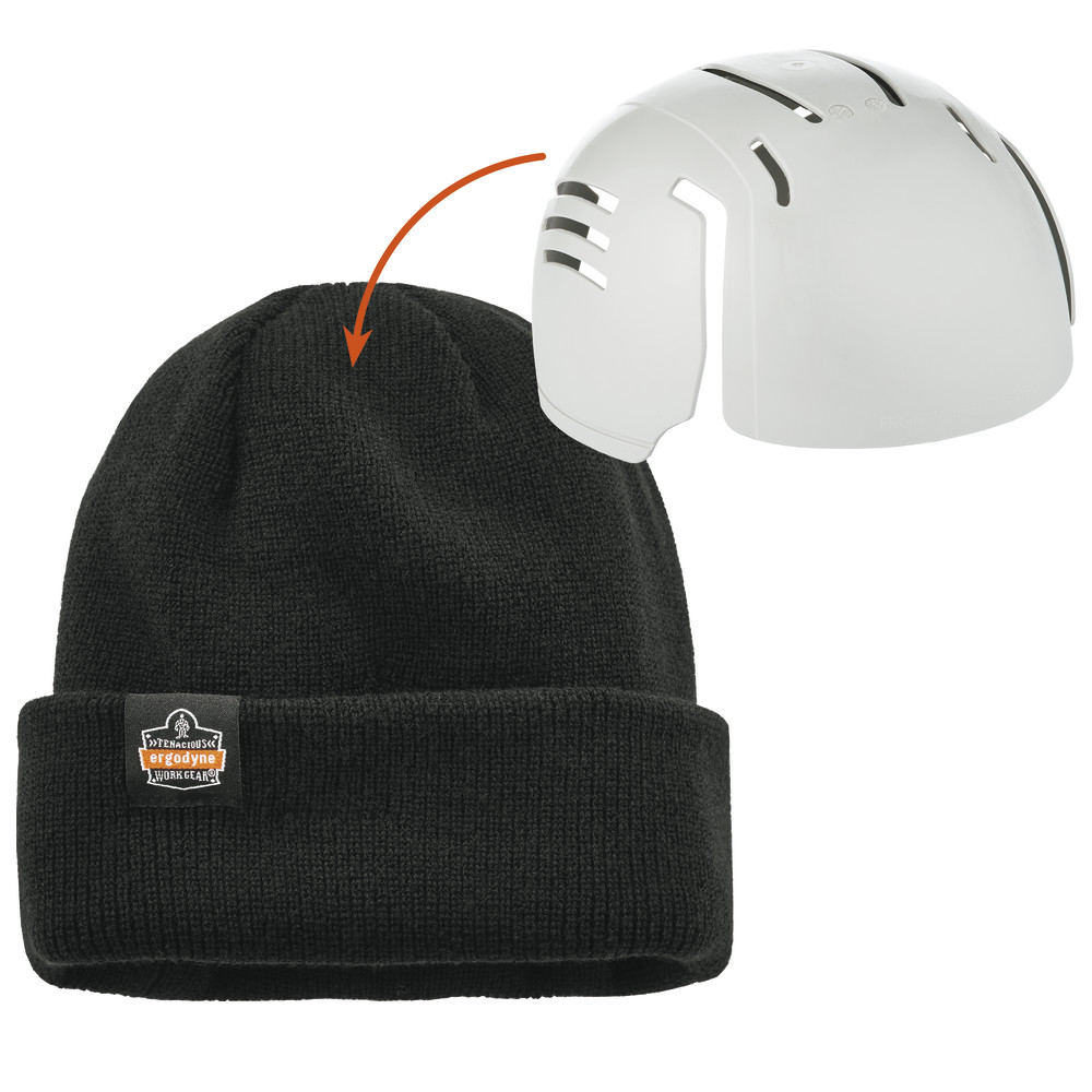 Ergodyne Ansoßkappe Mütze mit Kopfschutz Schutzmütze N-Ferno 6811ZI