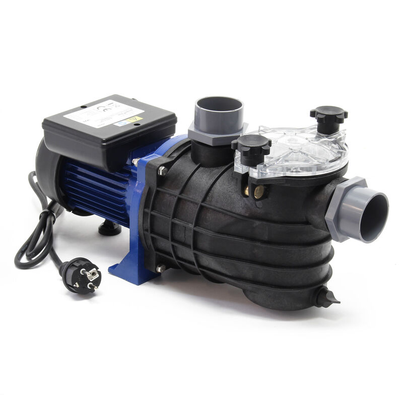 WilTec Pool Pumpe 10800 l-h 180 W Schwimmbadpumpe Filterpumpe Umwälzpumpe Pool