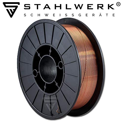 STAHLWERK MIG MAG Schweissdraht ER70S-6 SG2 Ø 0,8 mm S200/D200 Drahtrolle 5 kg