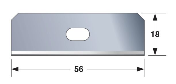 TAJIMA Ersatzklingen für das Sicherheitsmesser, 10 Stück