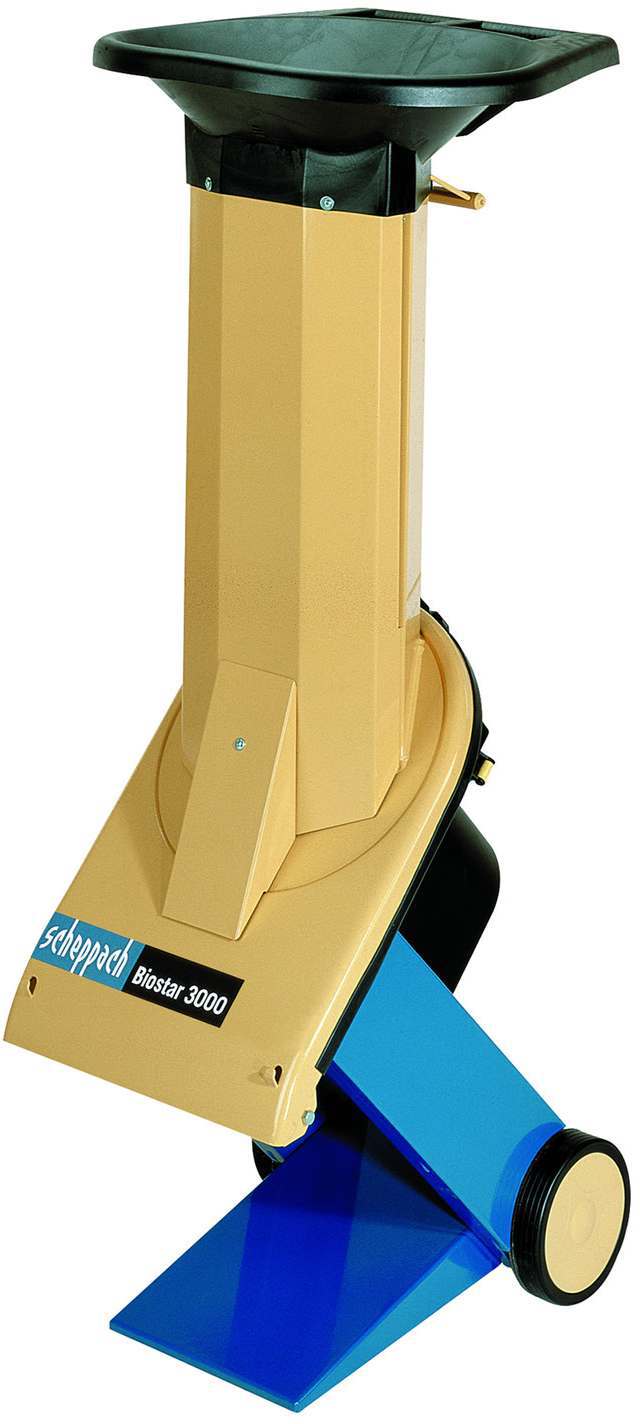 Scheppach Häcksler BIOSTAR 3000 Gartenhäcksler 400V, 3500 Watt
