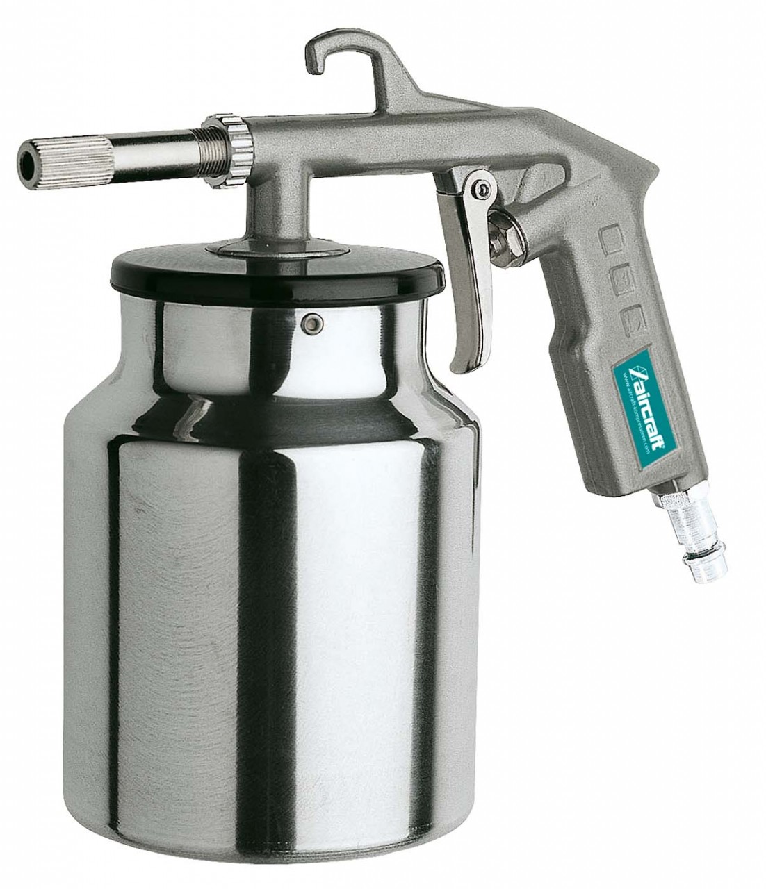 Aircraft Sandstrahlpistole SPB (inkl. Saugbecher 1 Liter, Luftbedarf