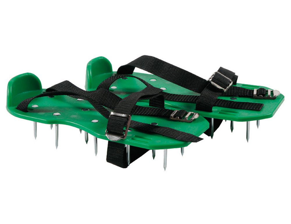 Siena Garden 568888 Rasenlüfterschuhe grün universell passend