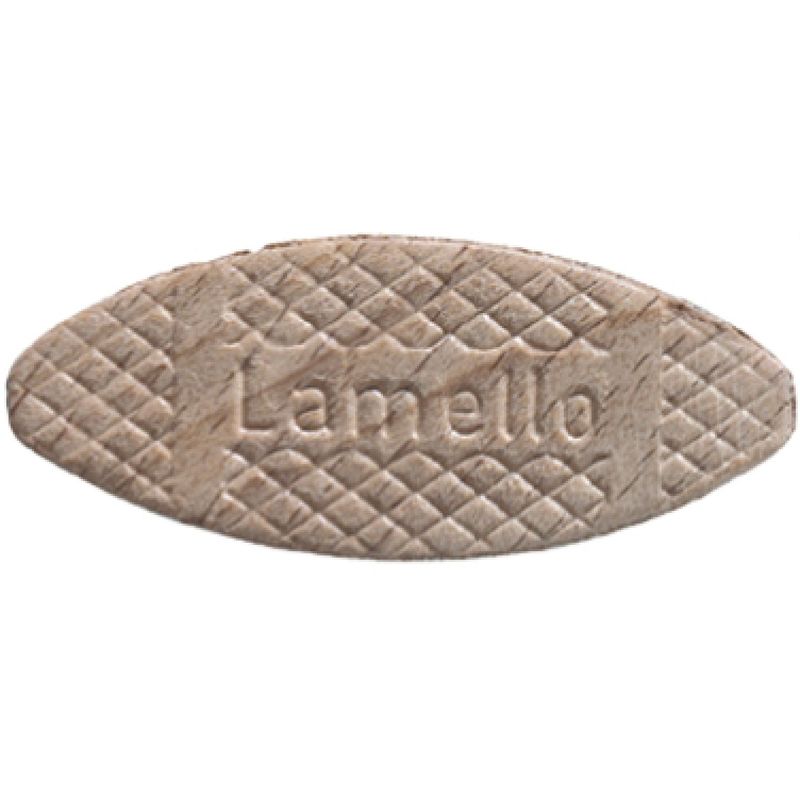 Verbindungsplättchen Lamello Größe 20 Länge 56mm Breite 23mm Stärke 4mm Buche