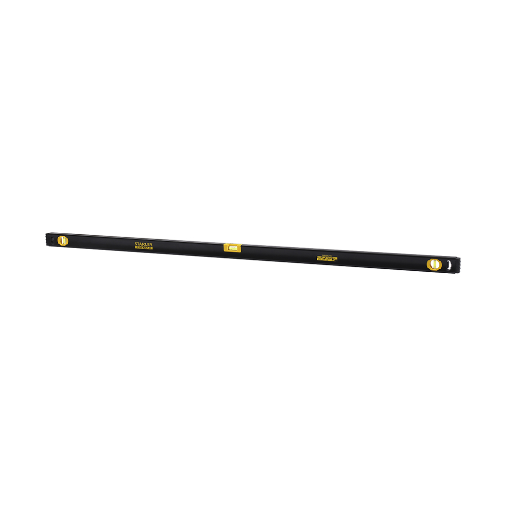 Stanley FMHT42560-1 Fatmax Wasserwaage Classic Pro (150 cm Länge, 3 Libellen, stoßdämpfende Endkappen, Genauigkeit ±0.5mm-m, schlankes, modernes Design)