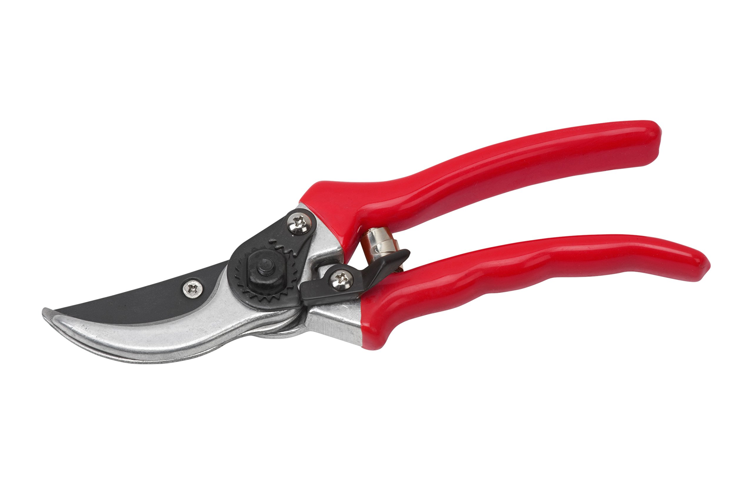 Meister Gartenschere mit Bypass-Klinge - Antihaft-Beschichtung - Geeignet für weiches Gehölz und Frischholz - Für präzise Schnitte - Rosenschere - Rebschere - Floristenschere - Bypass-Schere - 9719100 Rechtshänder mittelgroß