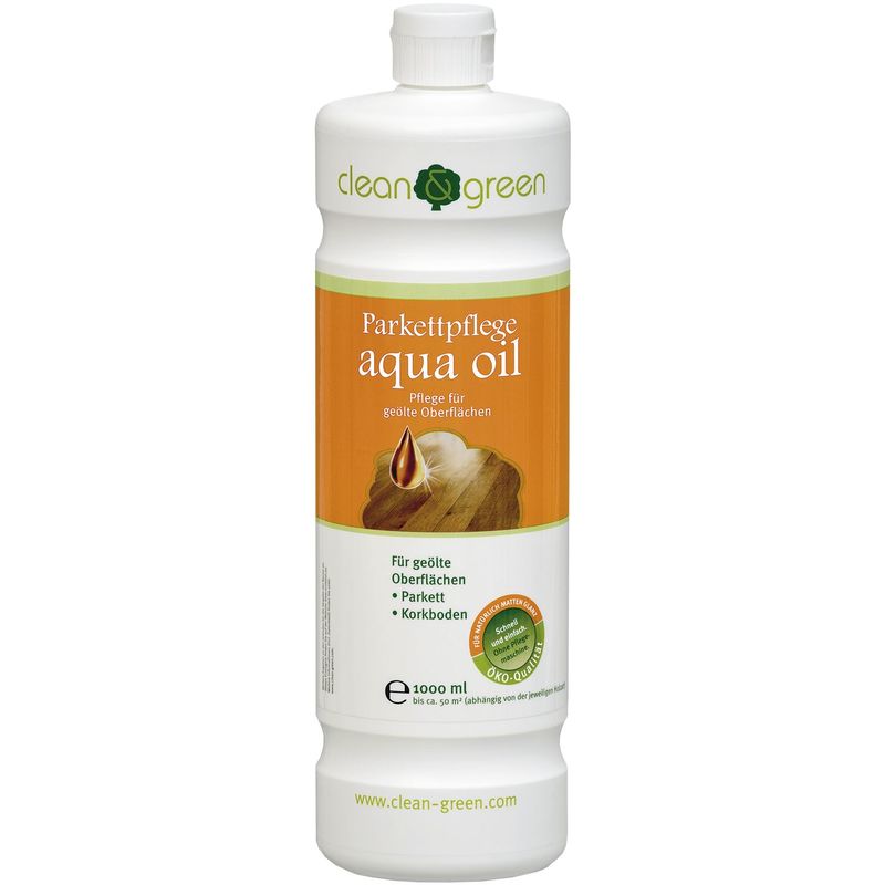 HARO clean und green, Parkettpflege Aqua Oil, 1000 ml