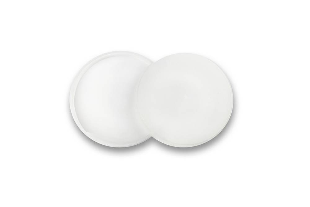 BURG-WÄCHTER Seitendeckel, Durchmesser 12cm, Kunststoff, S-Deckel SD 1 SB, Transparent