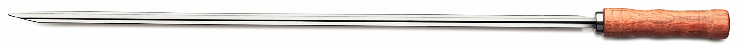 Tramontina 29810/127 Grillspieß, Edelstahl, Holzgriff, 55 cm