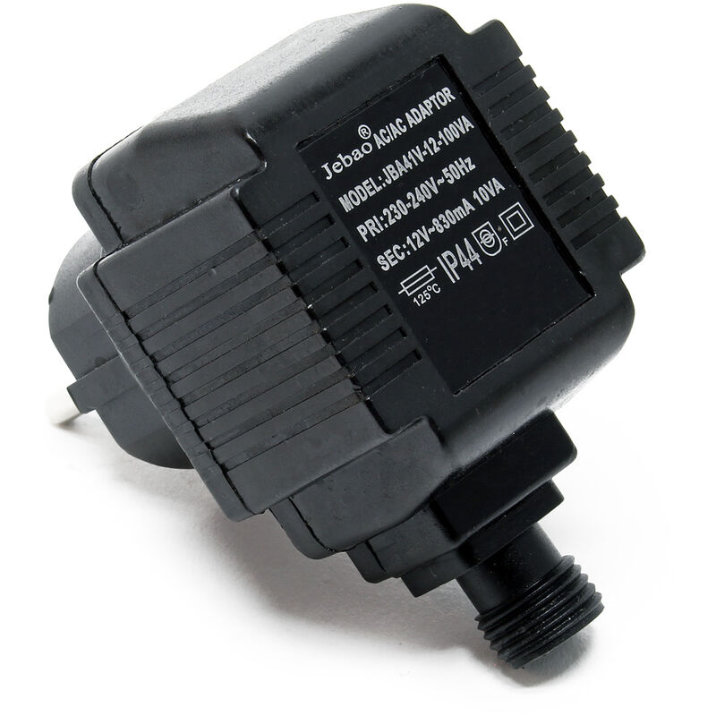 JBA41V-12-100VA Netzteil 2 polig IP44 12 Volt 830 mA 10 VA AC-AC Adapter - Jebao
