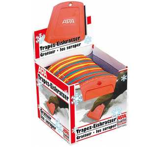 Trapez-Eiskratzer Thekendisplay (25 Stk.)