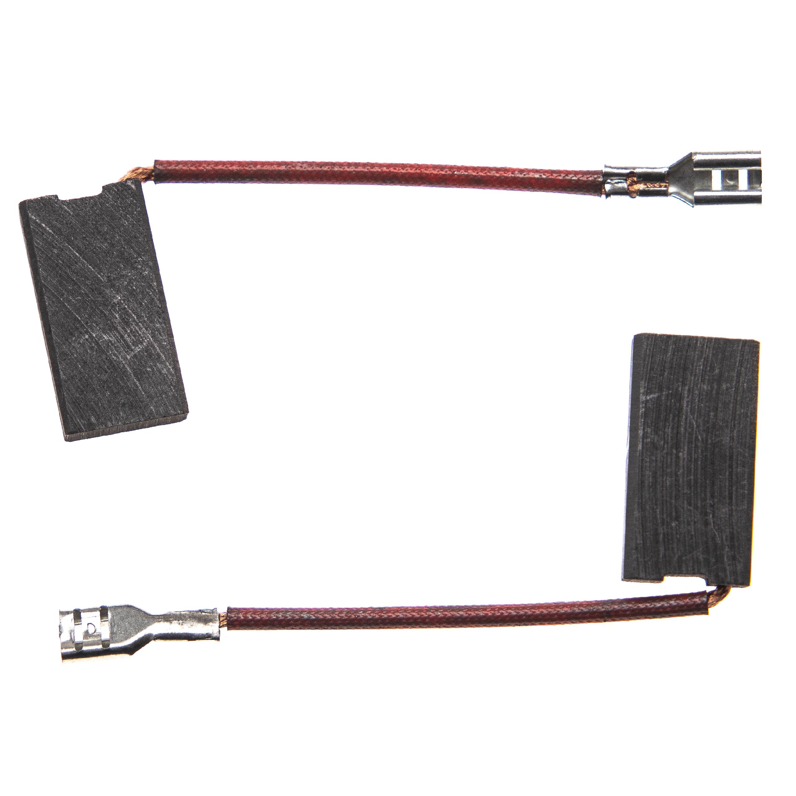 vhbw Kohlebürste Motorkohle Schleifkohle 24 x 12,5 x 6,3mm kompatibel mit ELU DIAMANT2A Typ 1, DIAMANT6A Typ 1, DT 22230 AA Typ 1 Elektrowerkzeug