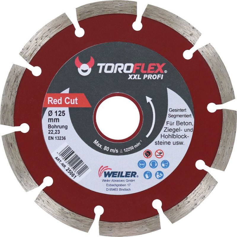 TRIUSO Profi Red-Cut - Stein-Diamanttrennscheibe ø 230x2,5 mm - 27623