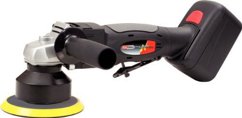 KS Tools 515.3756 Akku-Poliermaschine, 2.300 U-min 18V, mit 2 Akkus und 1 Ladegerät Winkelschleifer