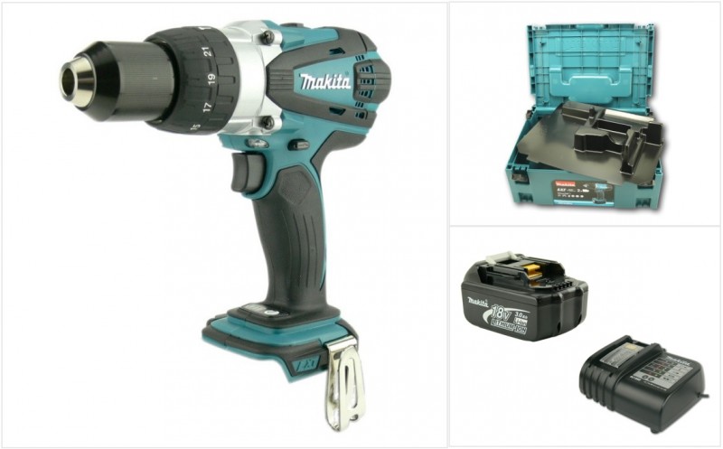 Makita BHP458RHJ im Makpac