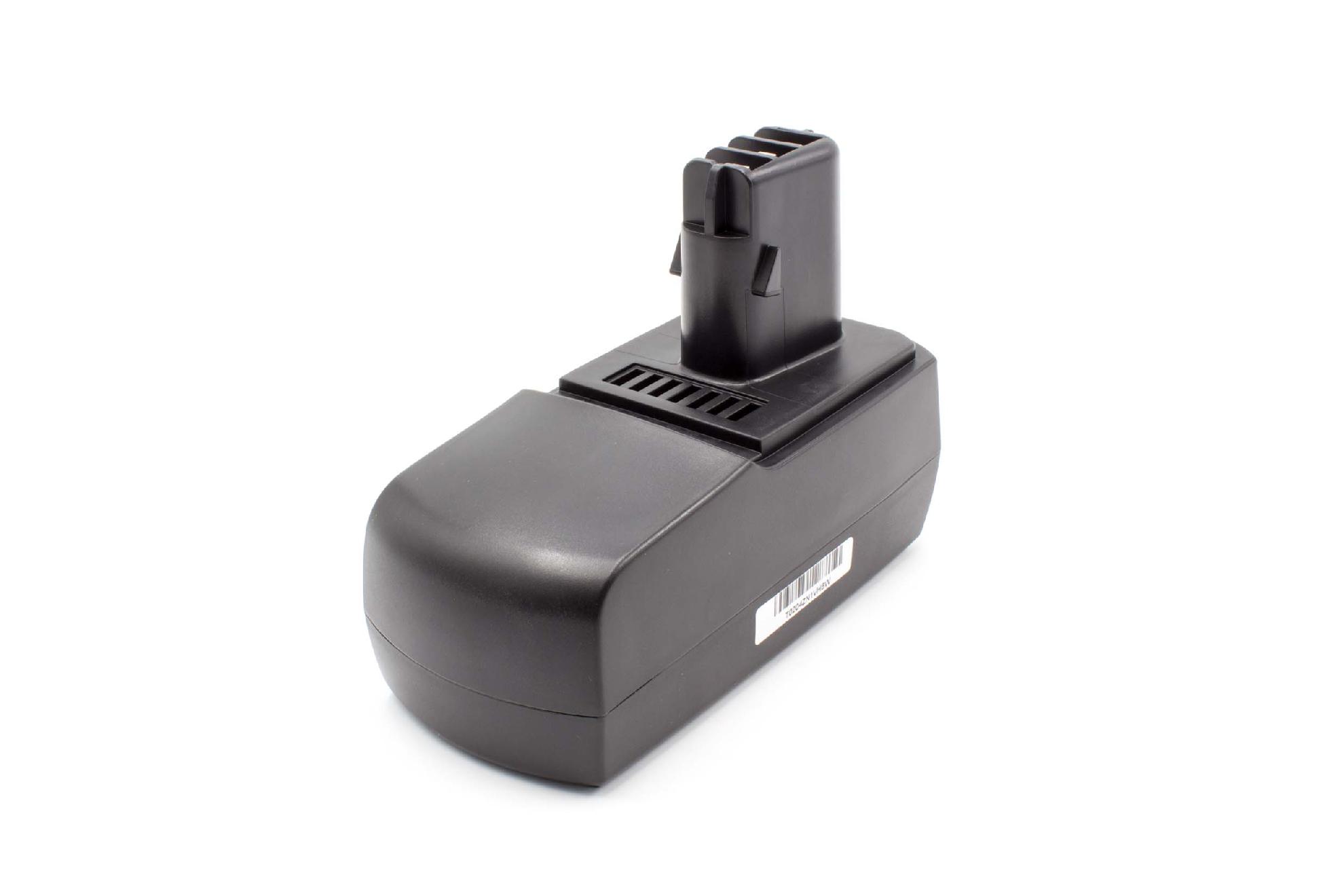 vhbw Akku passend für Metabo BSZ 18, BSZ 18 Impuls, BSZ 18 Impuls Li Power, BSZ18 Impuls Li, KSAP18Li Elektrowerkzeug (1500mAh NiMH 18V)