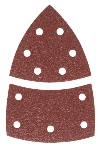 Bosch Schleifblatt (für Multischleifer verschiedene Materialien, 10 Stück, 102 x 62-93 mm, Körnung 40) - Preisvergleich