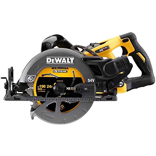 Dewalt DCS577N-XJ FlexVolt XR Kreissäge, hohe Drehmoment, 18-54 V, Schwarz-Gelb, Bare Unit, No Battery or Charger