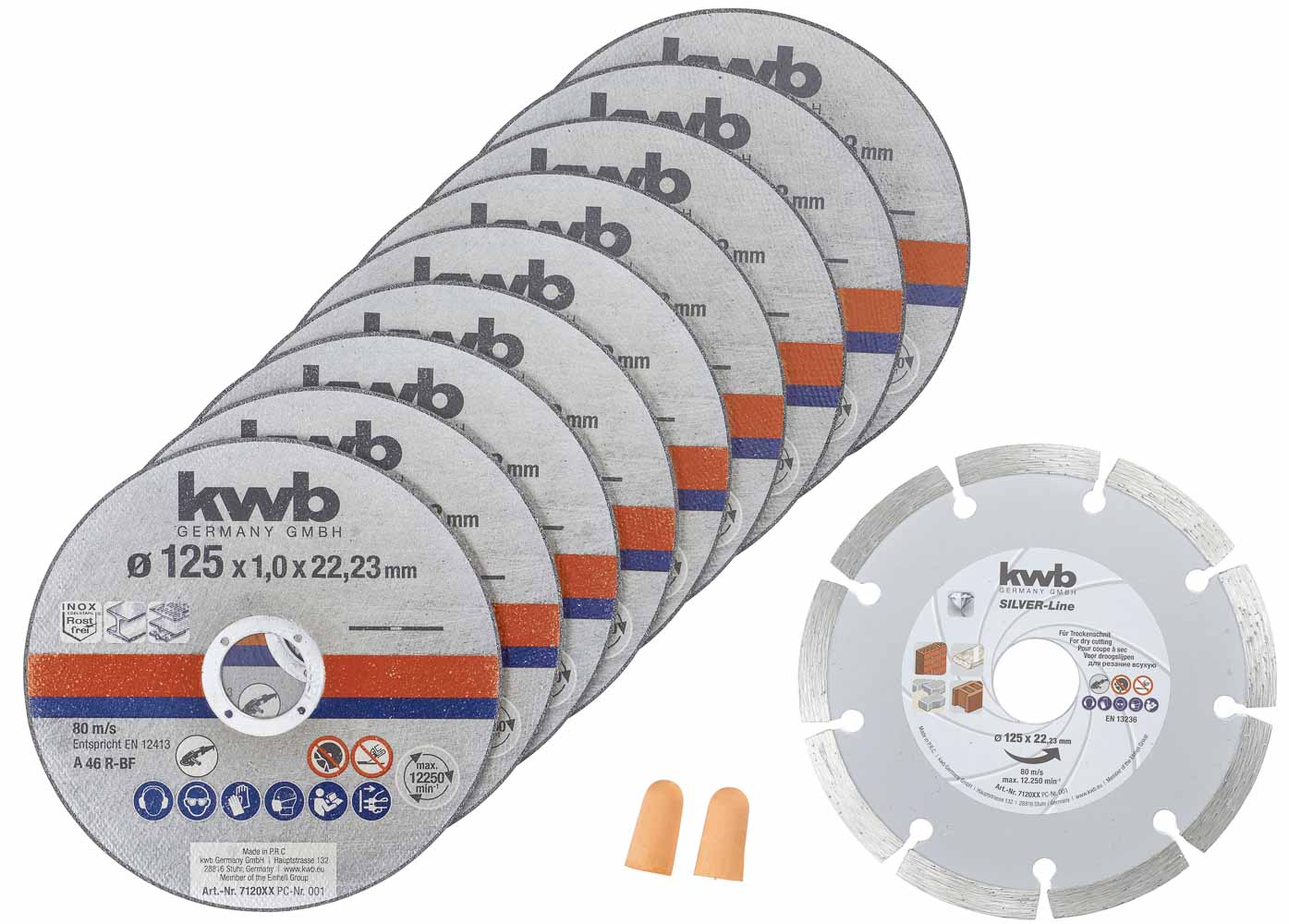 Dünn+Dia-Trennscheiben 125 10er Dose