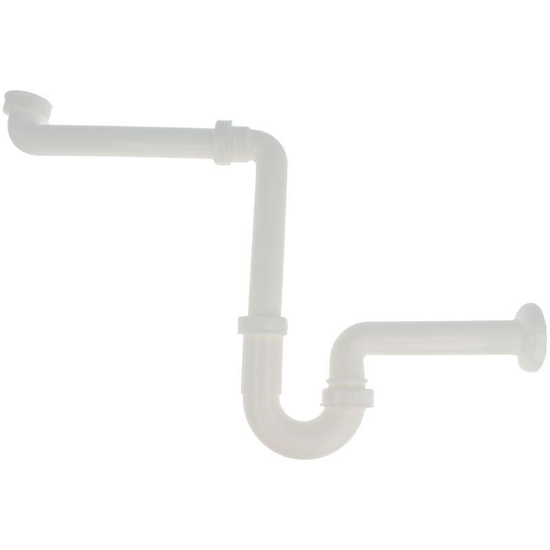 Raumspar - Röhren-Geruchsverschluss für Waschtisch - Tecuro