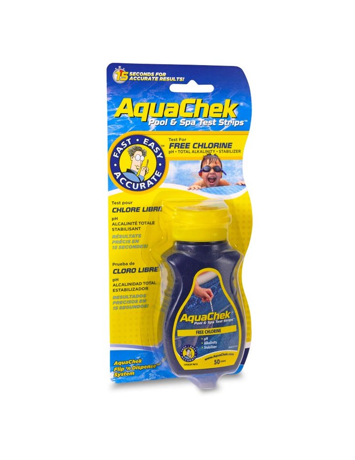 AquaChek Typ GELB 50 Teststreifen Chlor