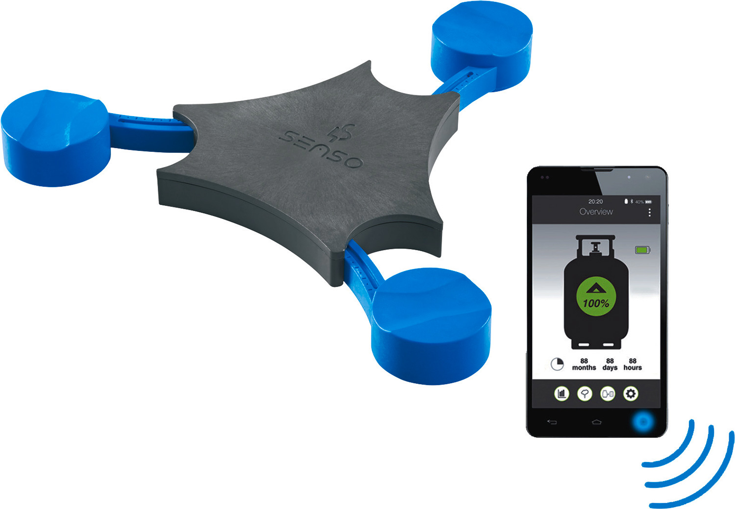 GOK Senso4s Füllstandanzeiger für Gasflaschen