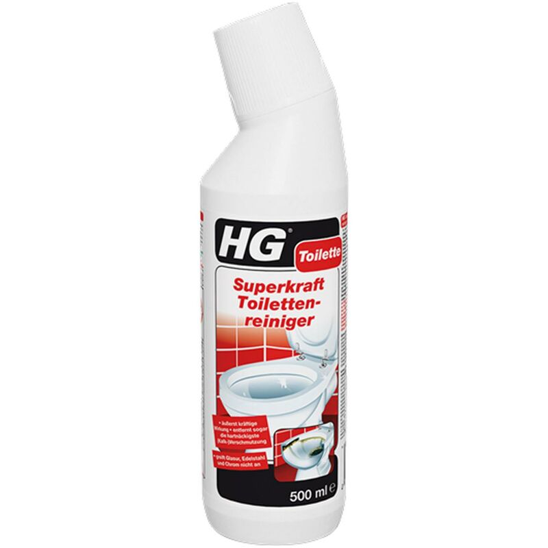 HG Superkraft Toilettenreiniger 500 ml
