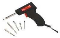 Weller TB100EU 30-130 Watt-230 Volt Therma-Boost Lötkolben und Schneidgerät mit Spitzenset