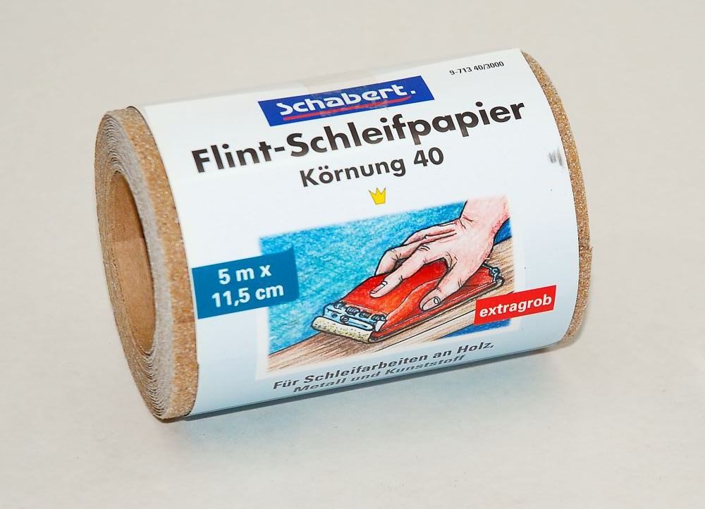 Schabert Flint-Schleifpapier